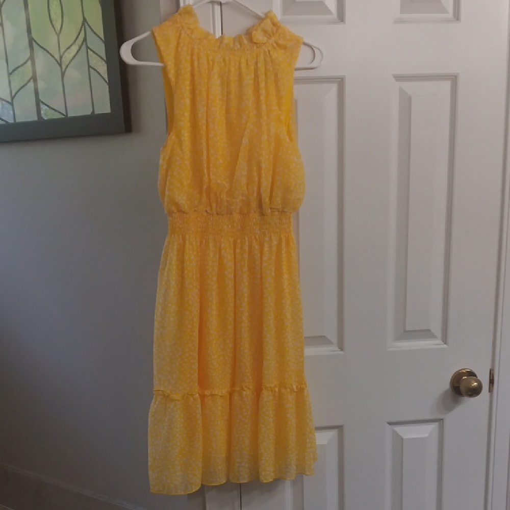 Yellow Midi Dress